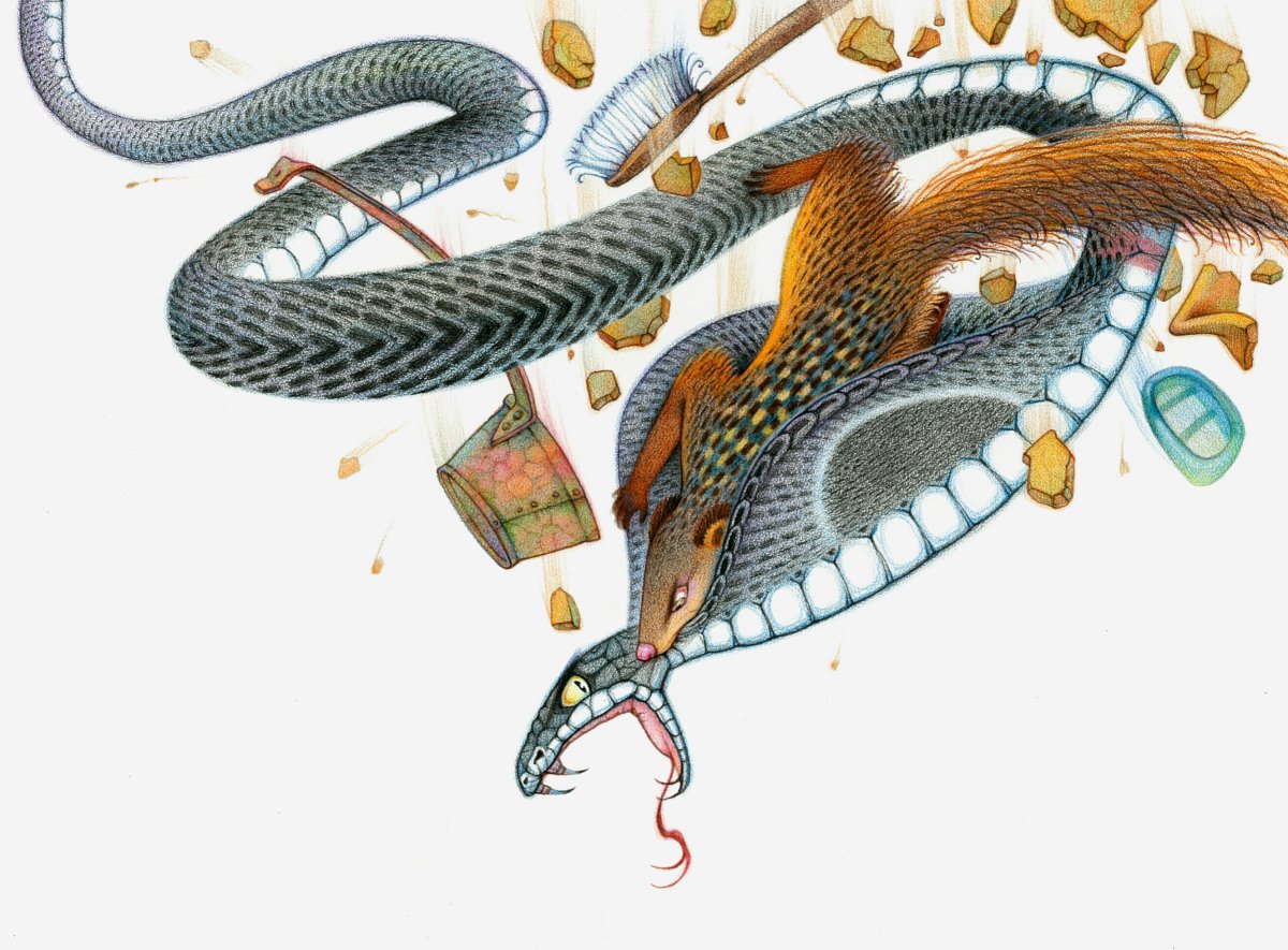 Нагайна змея Рикки Тикки