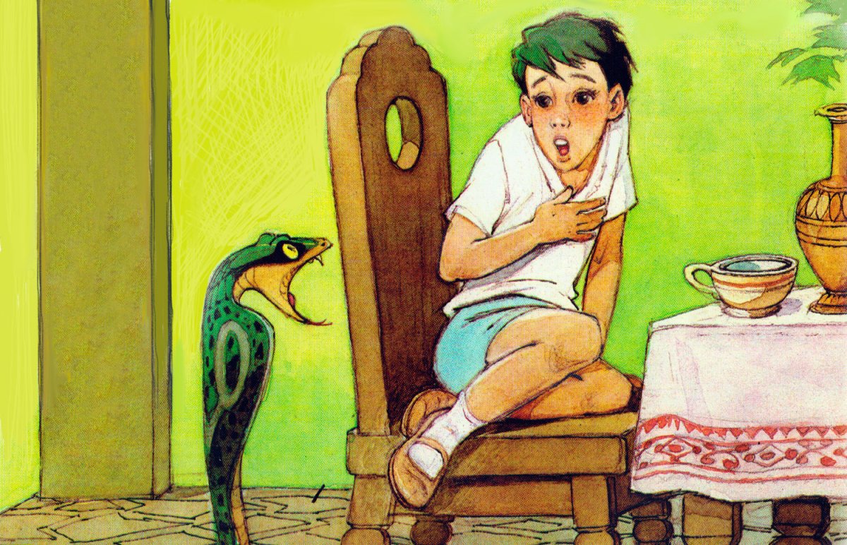 Рикки Тикки Тави и змея