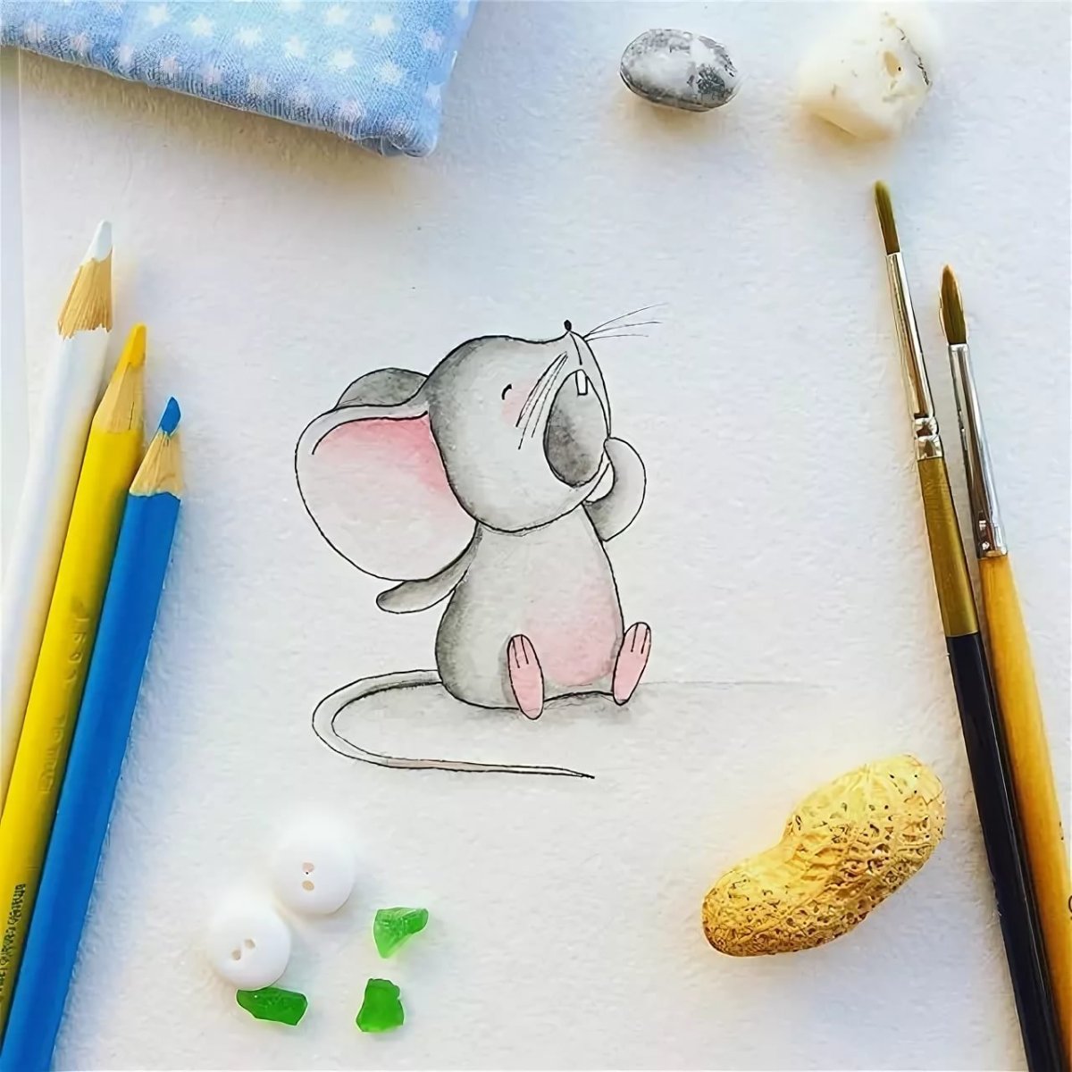 Коты рисунки для срисовки легкие