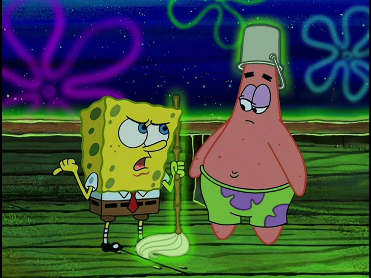 Спанч Боб пират призрак