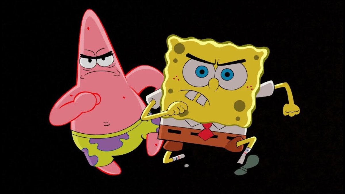 Губка Боб и Патрик ссорятся