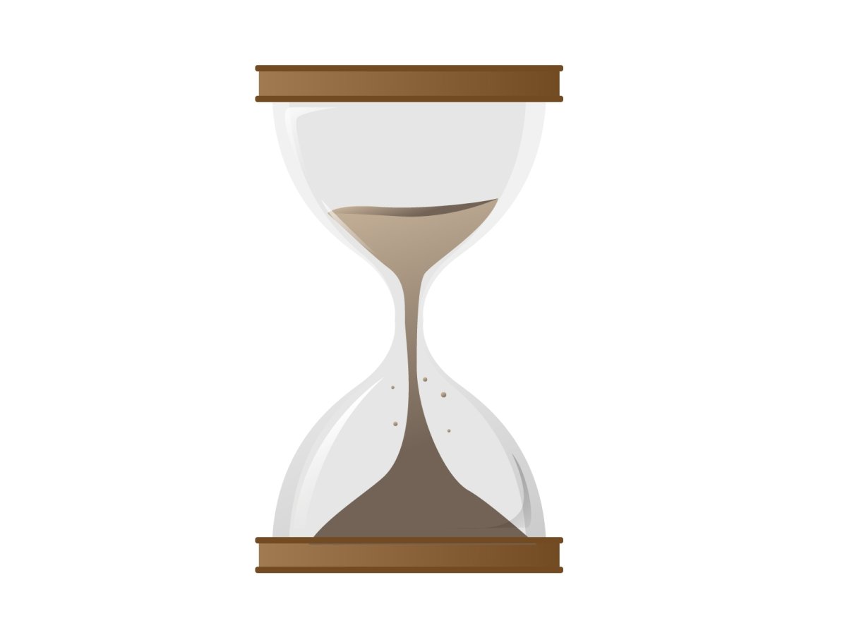 Песочные часы мультяшные