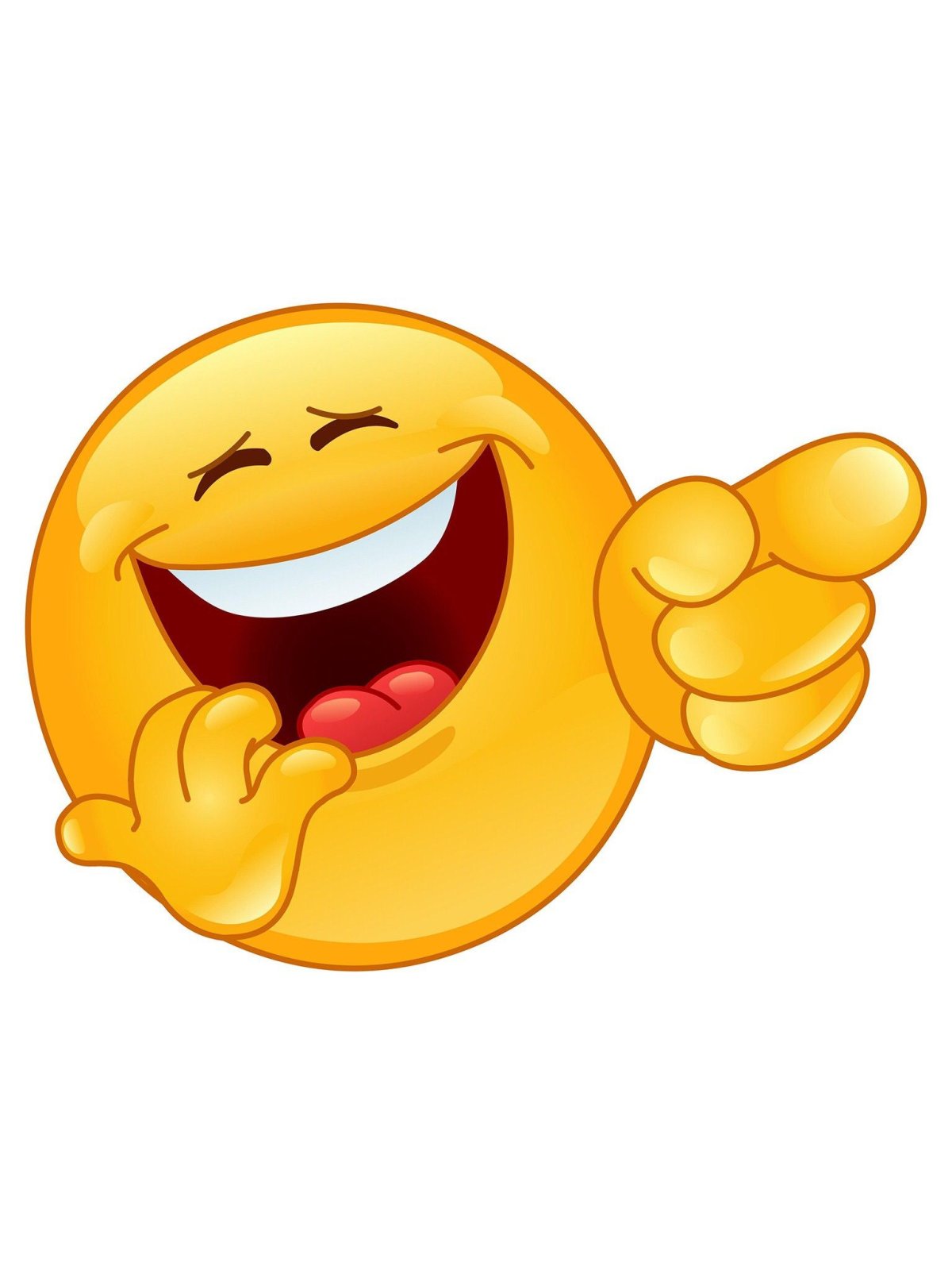 Рыжий кот смеется