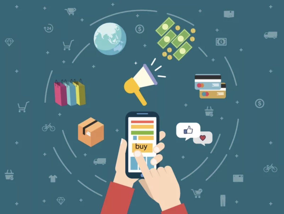 Маркетплейсы фон