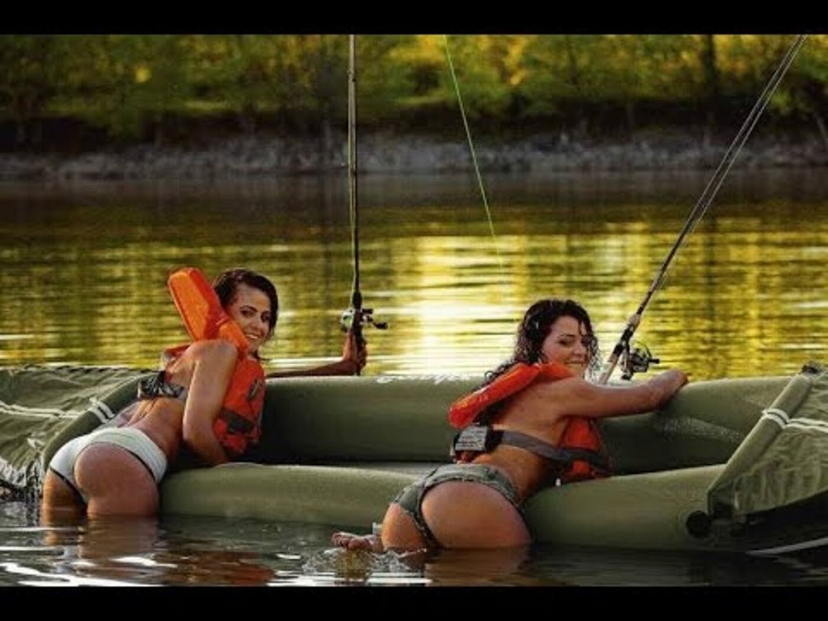 Рыбалка приколы девушки