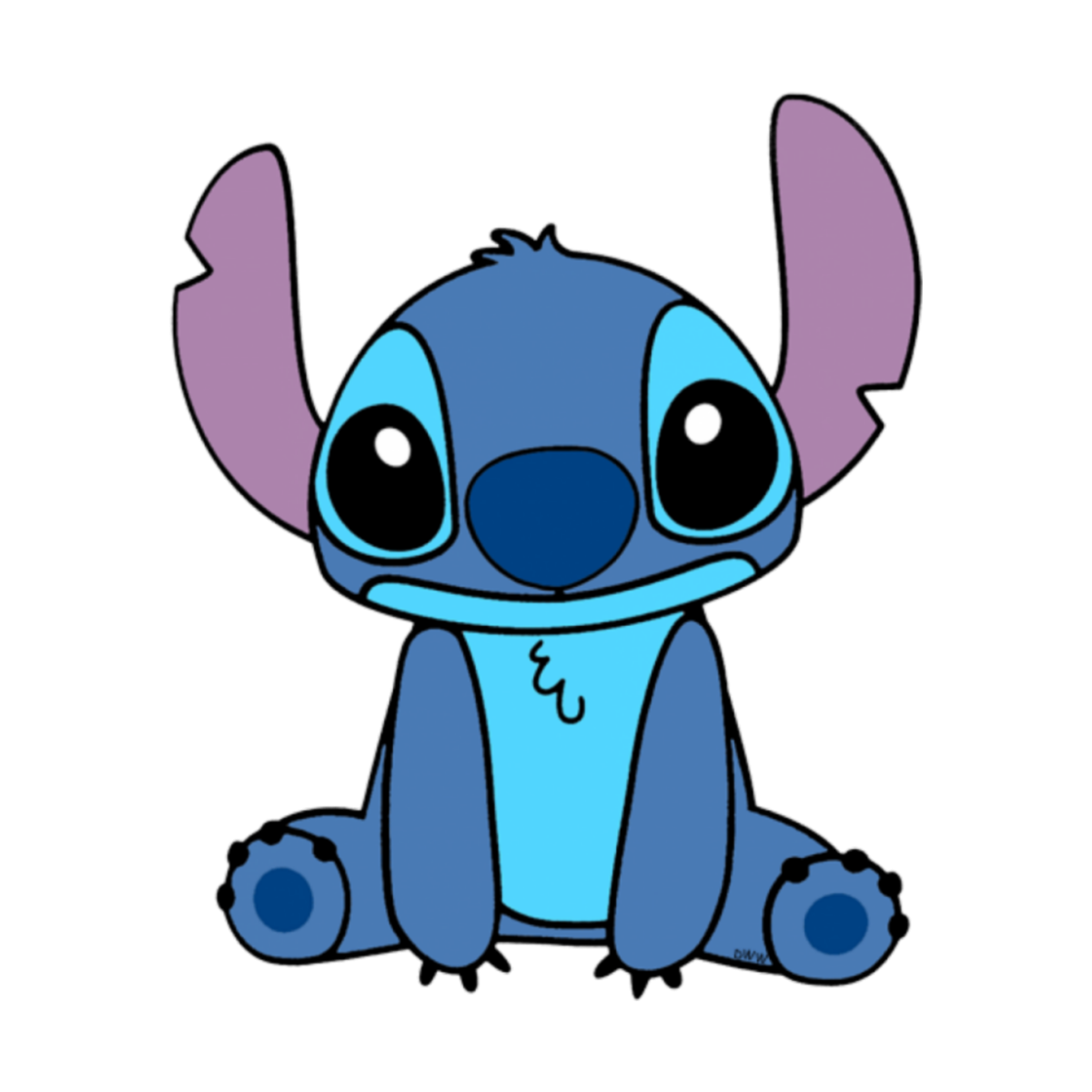 Стич для срисовки