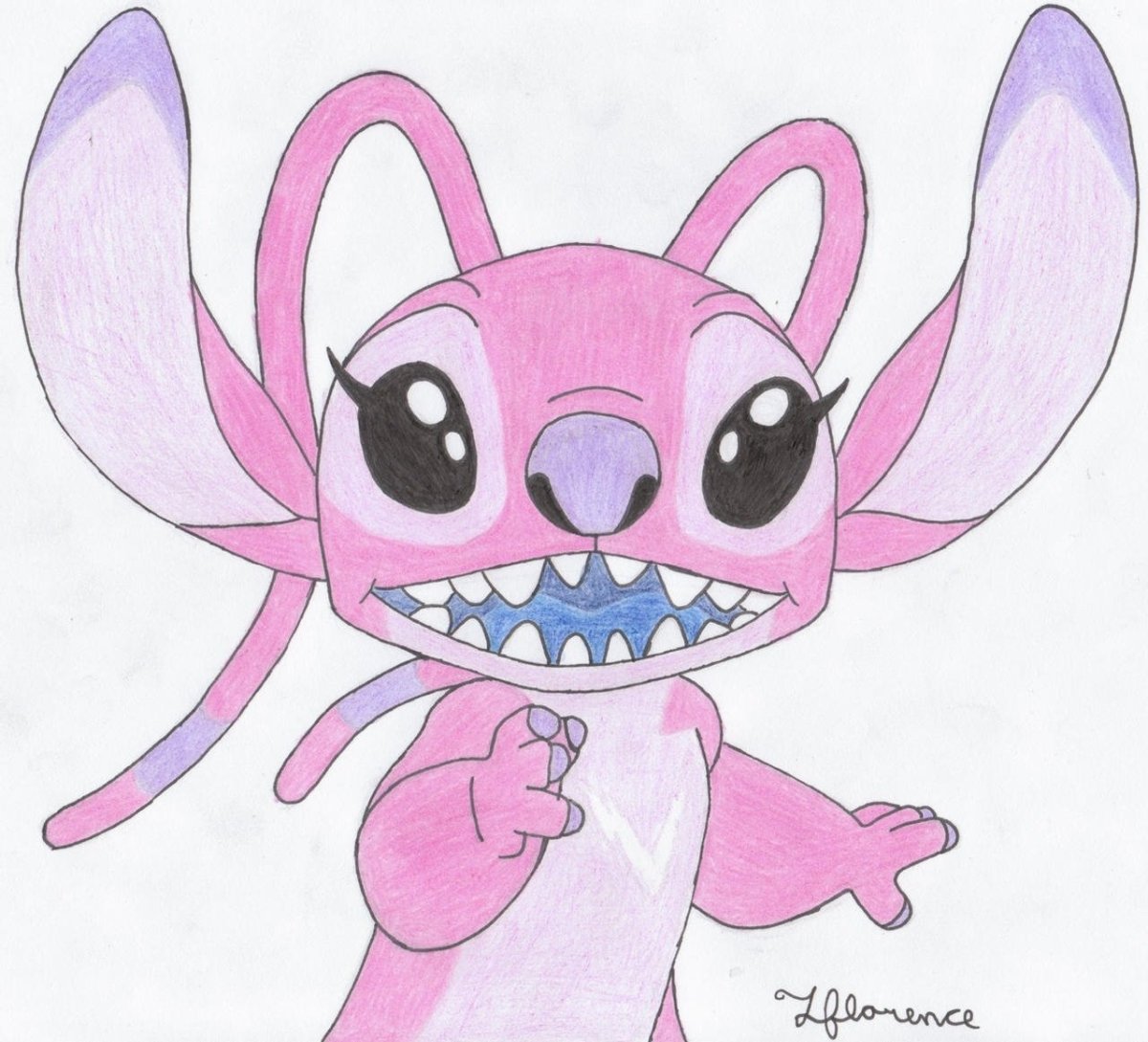 Стич из Лило и Стич карандаш