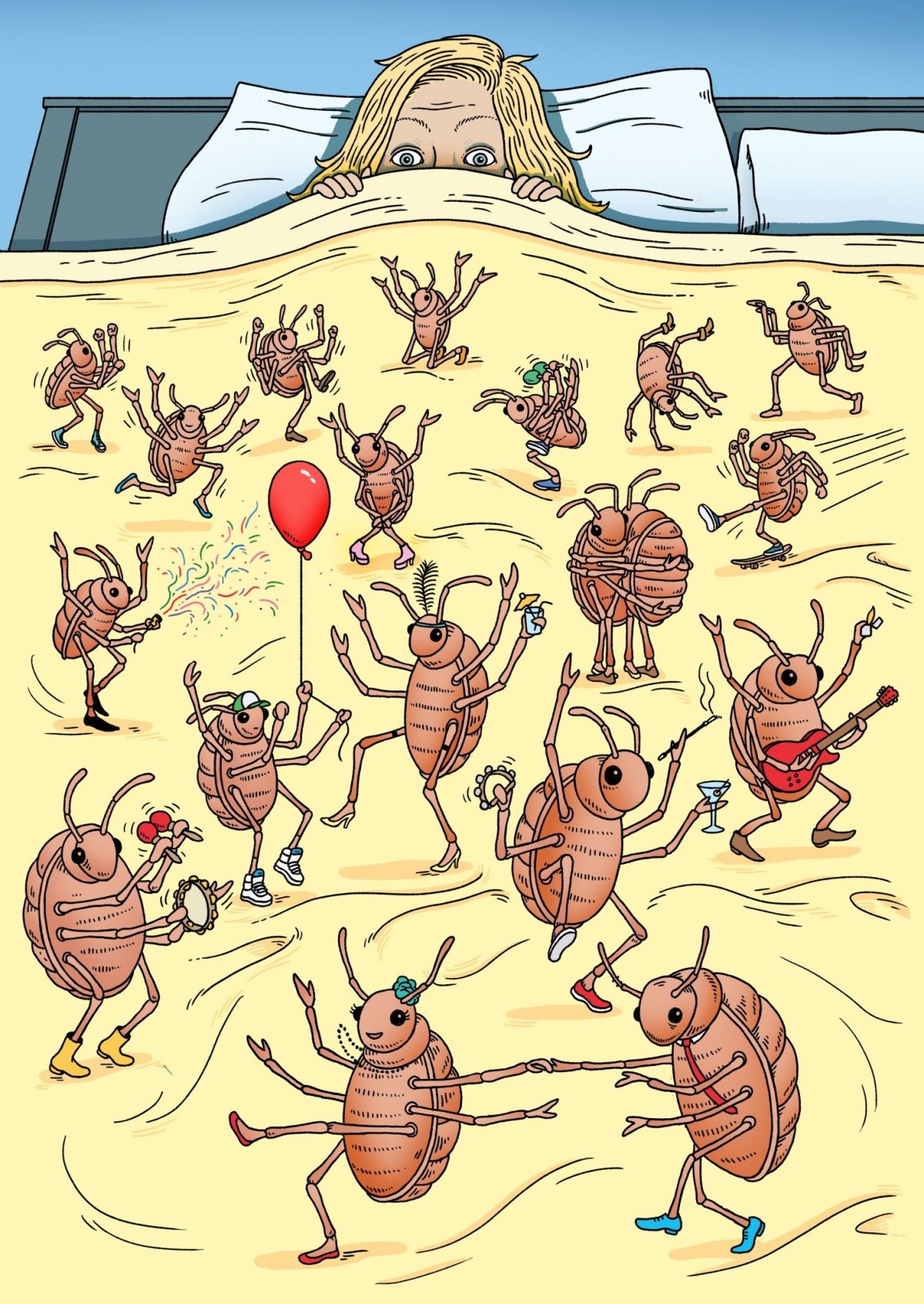 Тараканы празднуют в голове