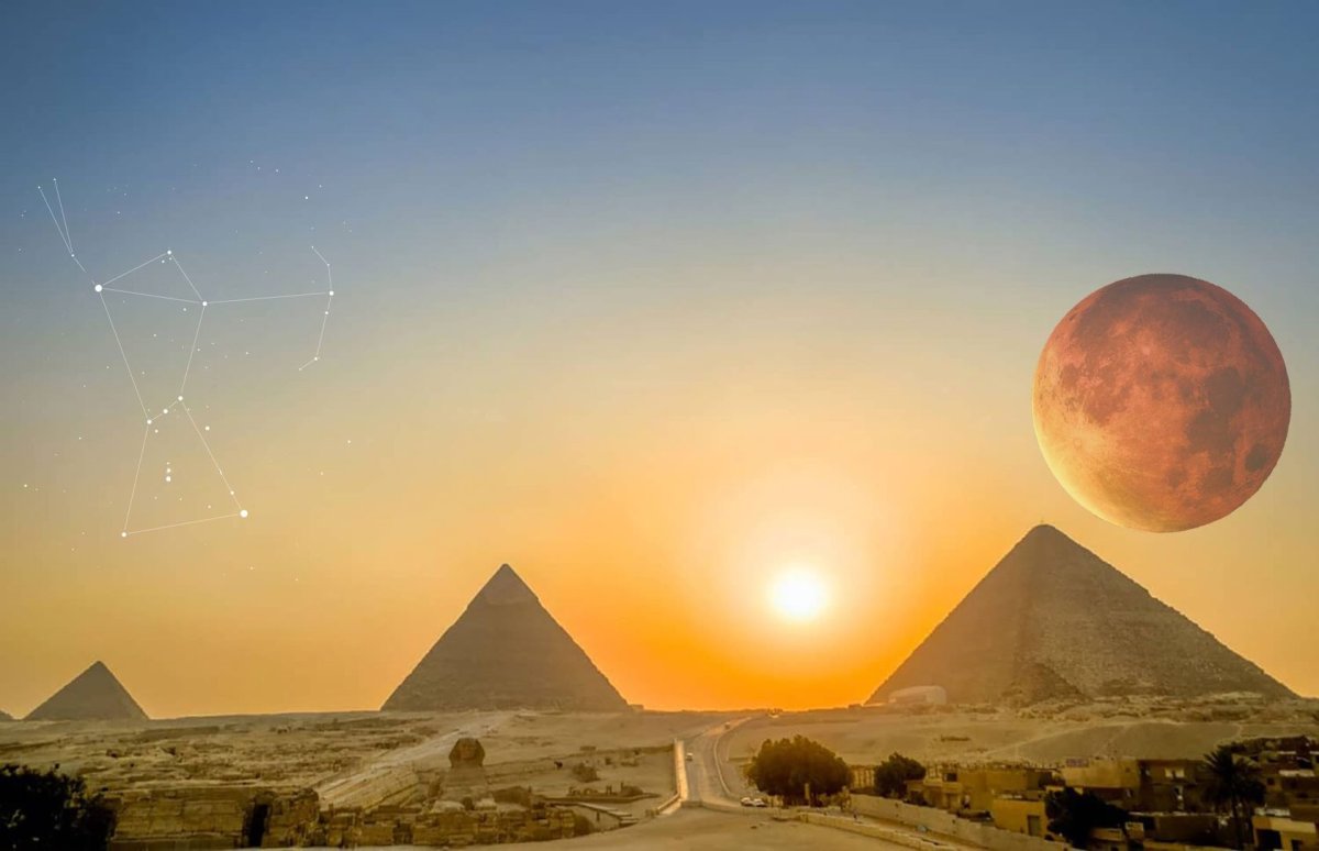 Величественные пирамиды Египта - Гизы (Египет)