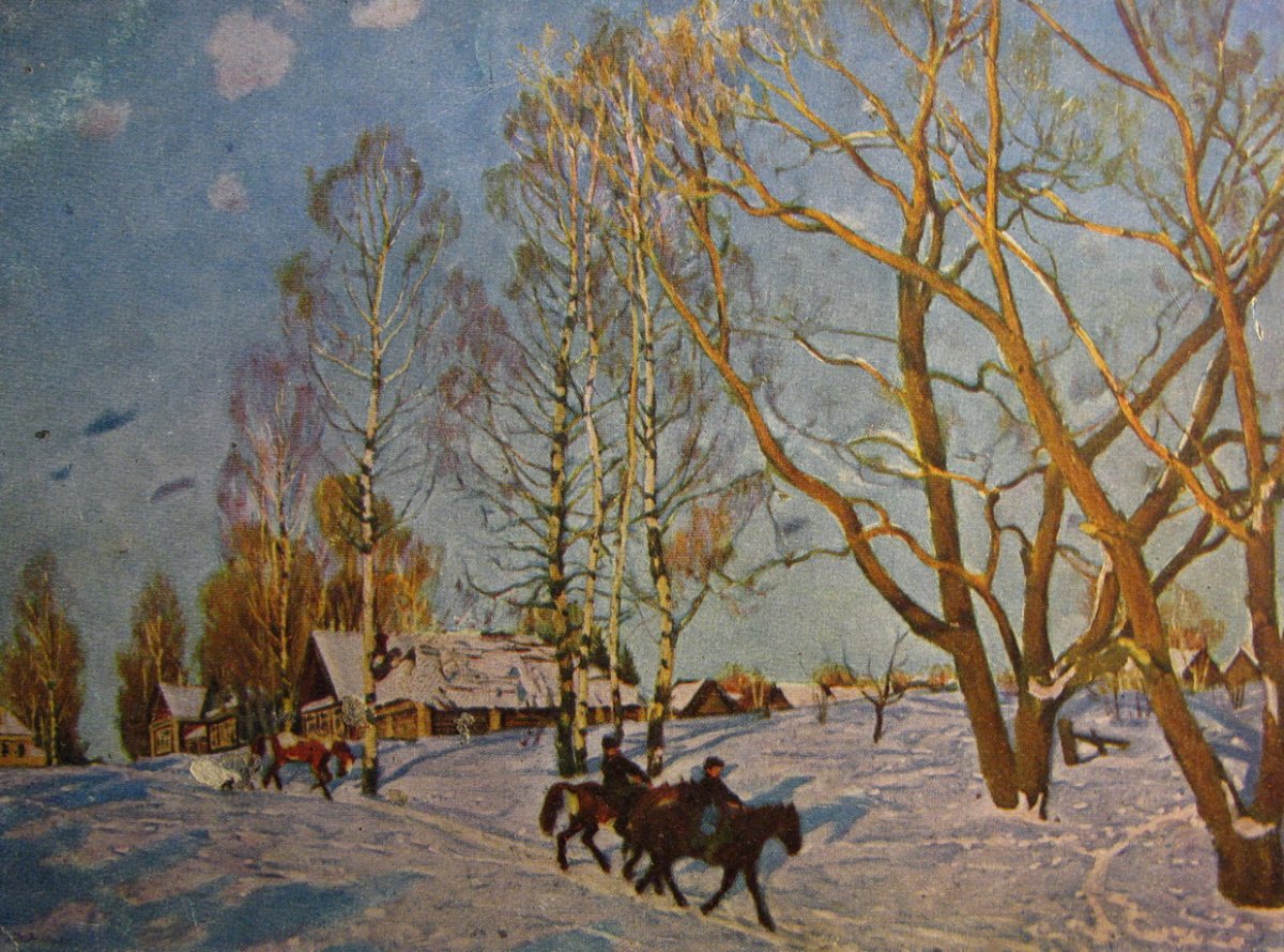 Юон Константин Федорович картины