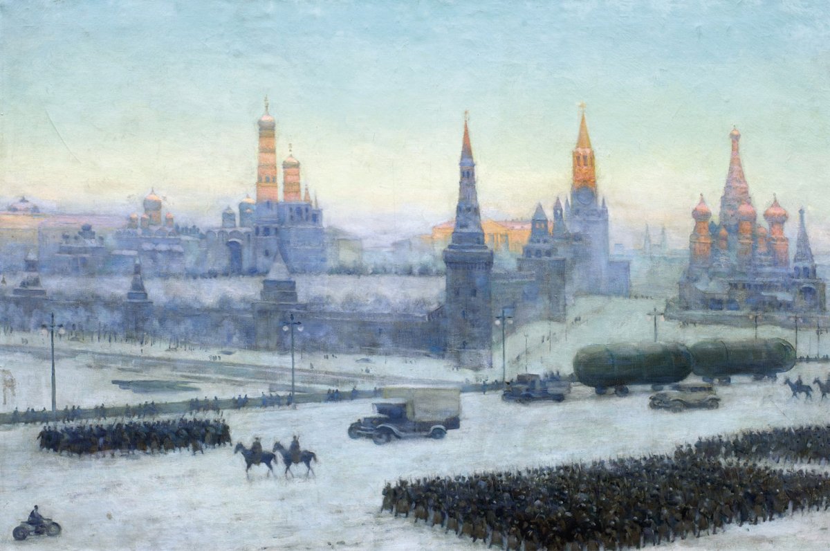 Константин Иванович Горбатов (1876 — 1945) зимние пейзажи