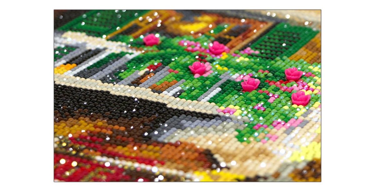 Набор алмазной мозаики современный