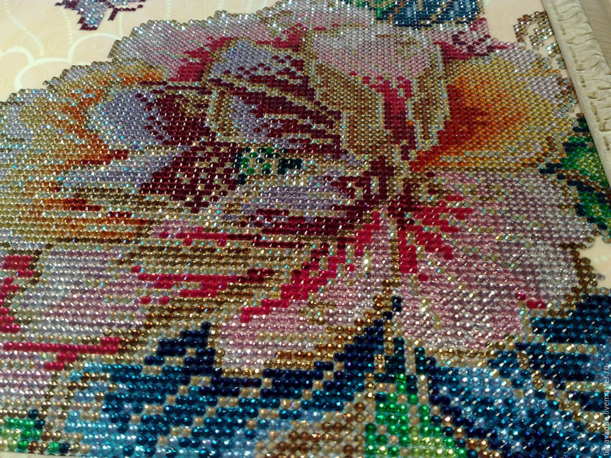 Техника алмазной вышивки