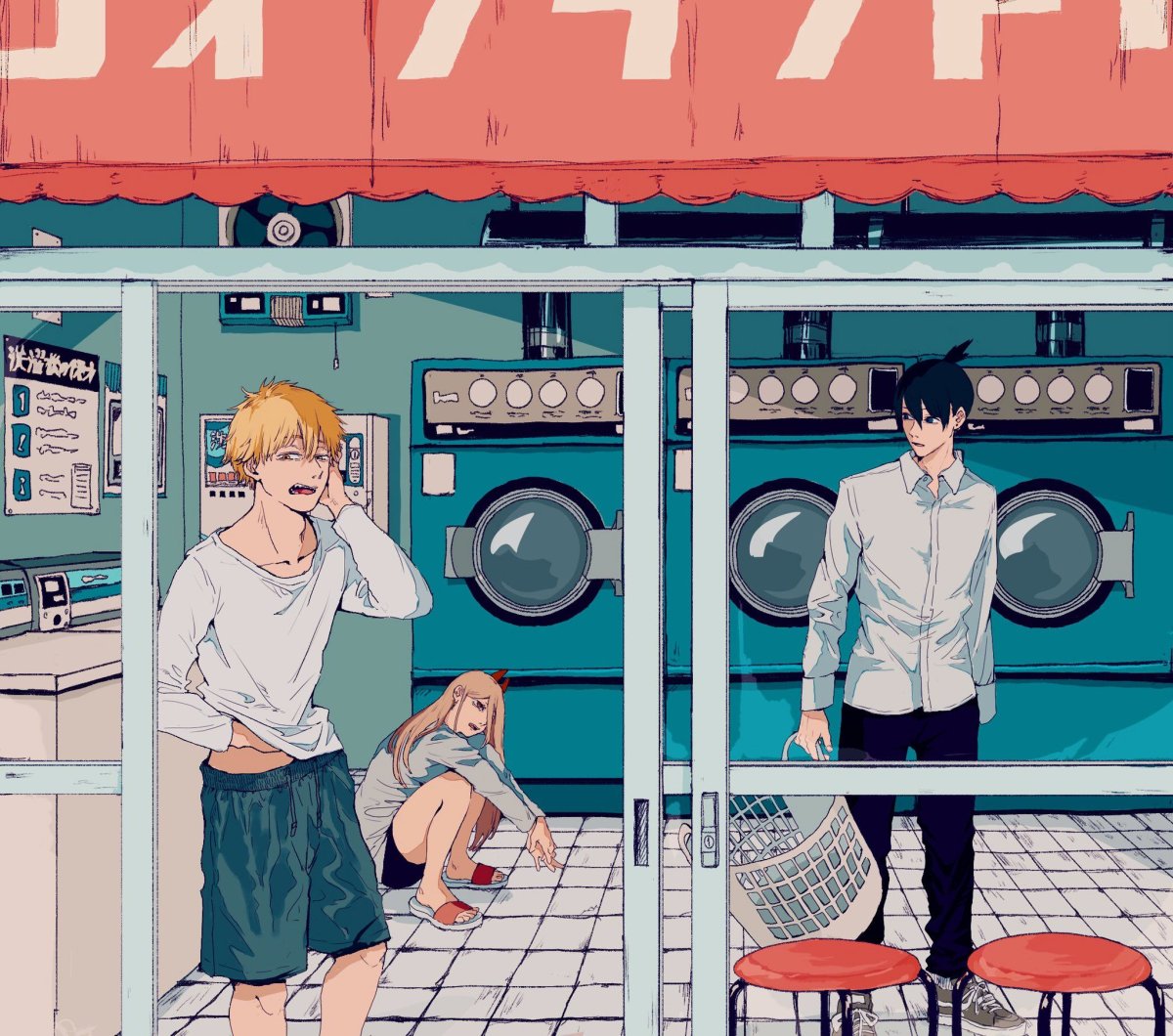 Пауэрс человек бензопила