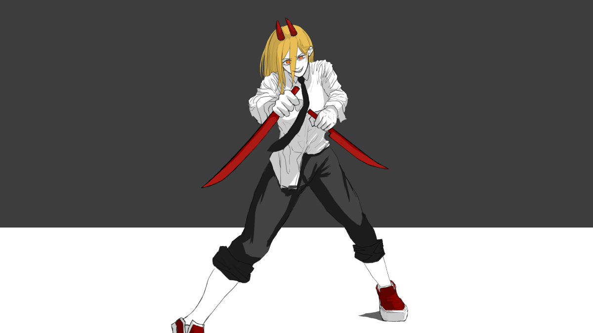 Пауэрс человек бензопила