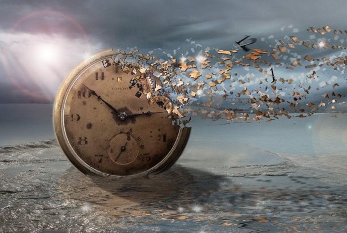 Абстракция с часами