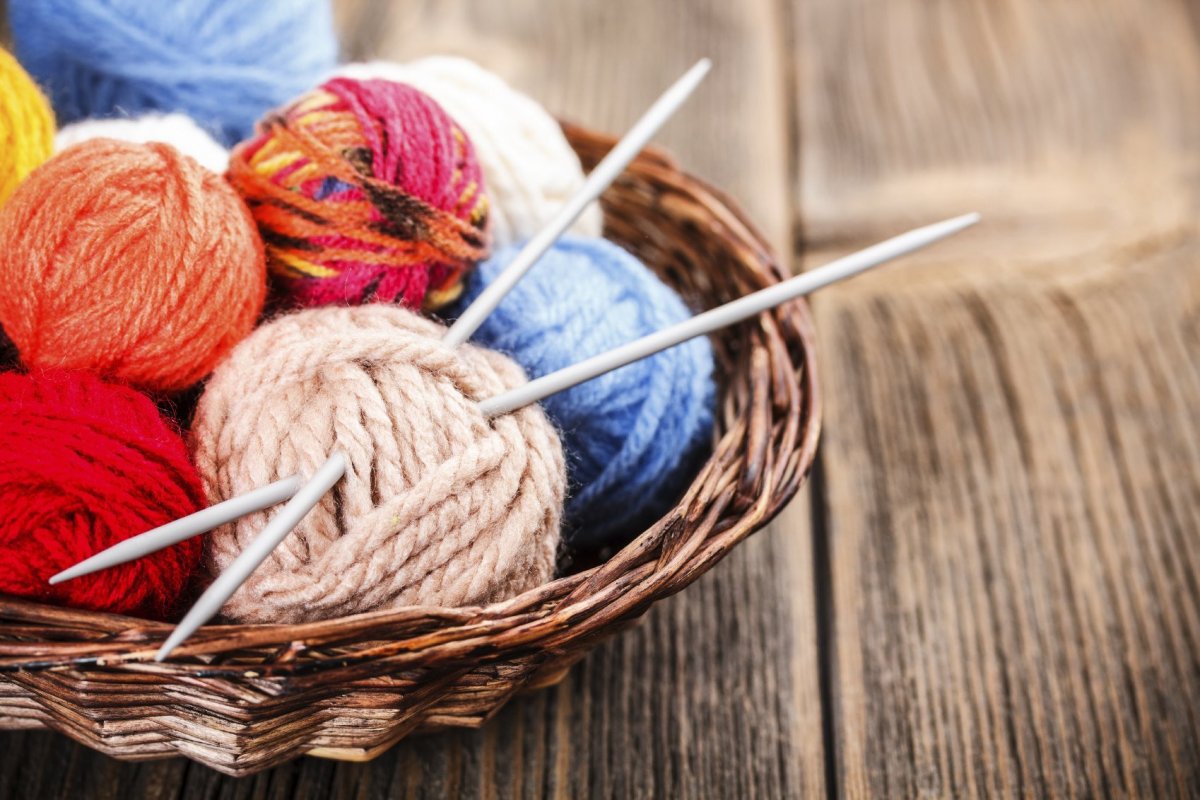 Моток ниток для вязания