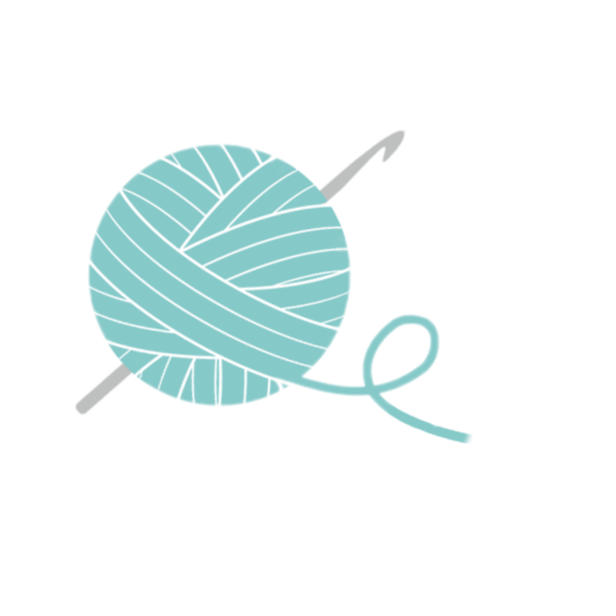 Клубок с крючком логотип