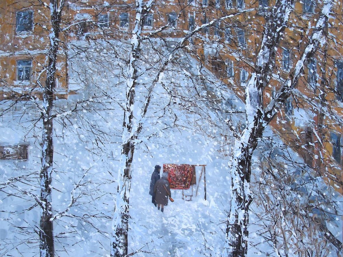 Дмитрий Кустанович Февральская прогулка