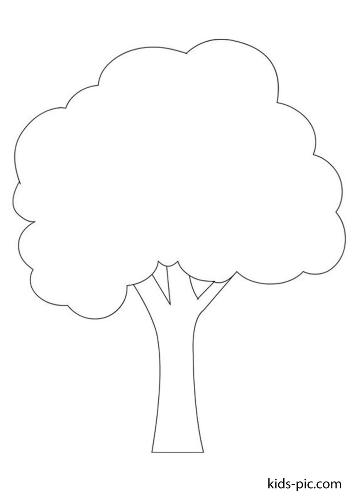 Аппликация дерево