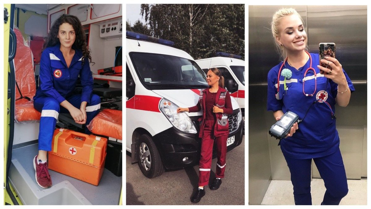 Девушки скорой помощи