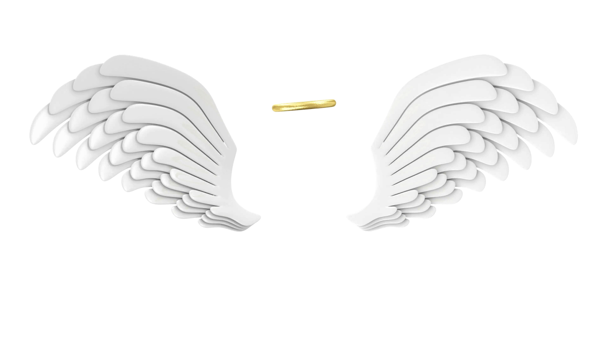 Крылья с нимбом