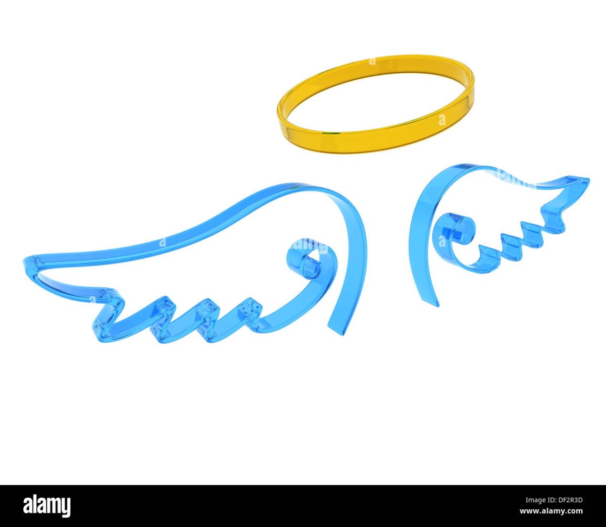 Крылья и нимб ангела