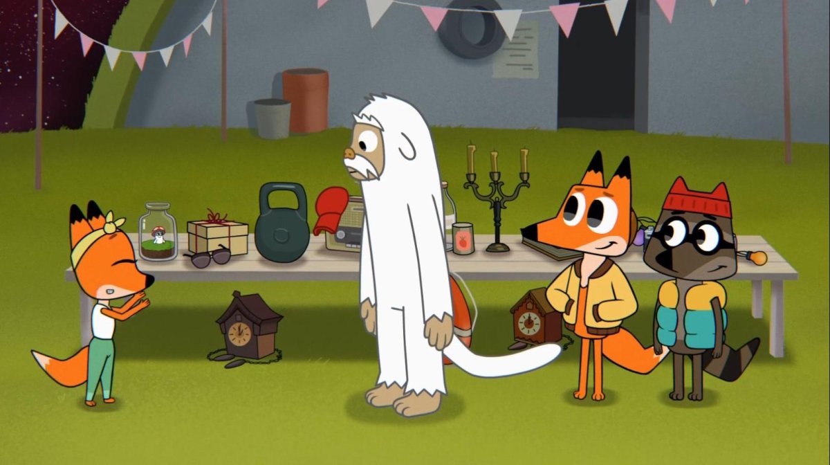 Киска из мультика Лекс плу