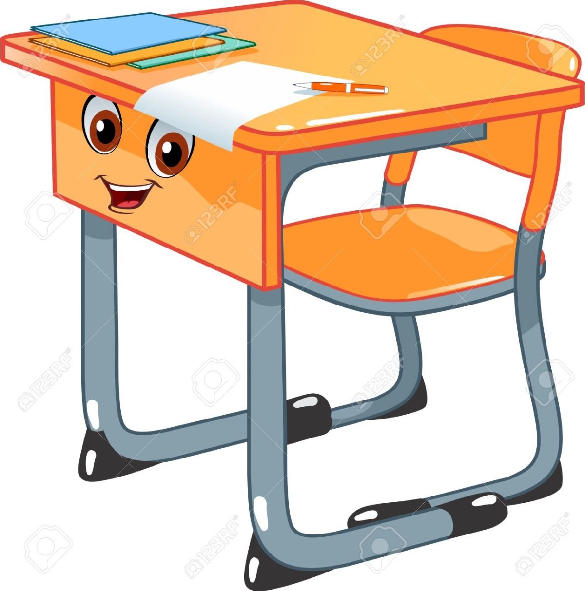 Парты в классе