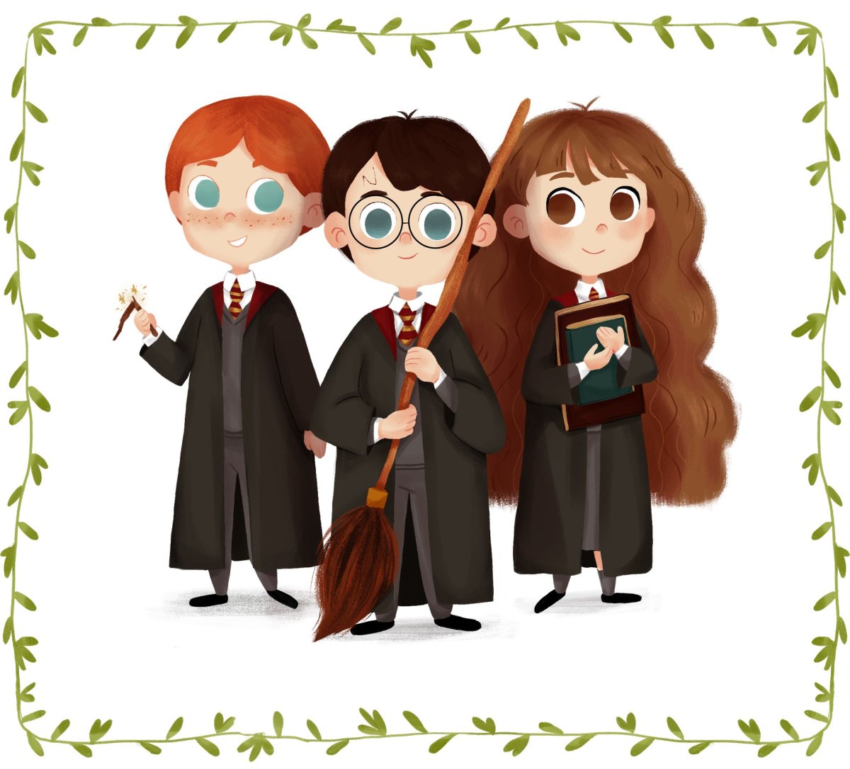 Мультяшные герои Гарри Поттера