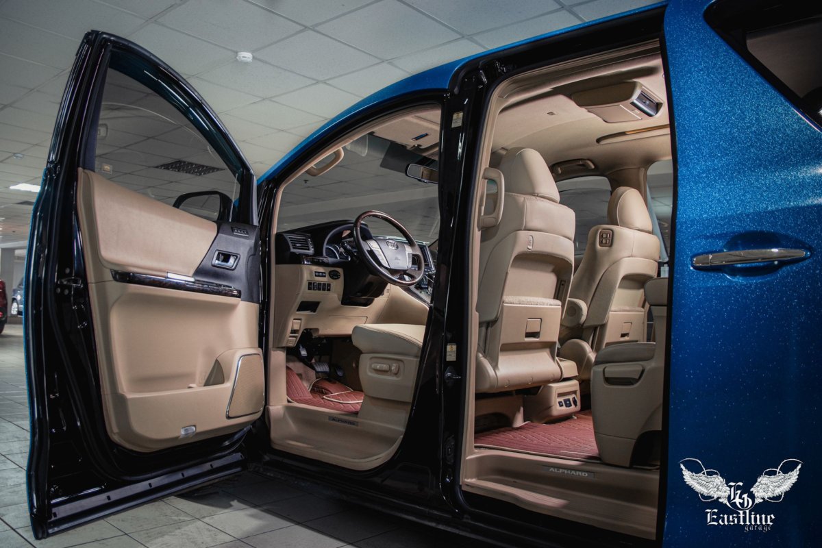 Toyota Alphard 2001 салон