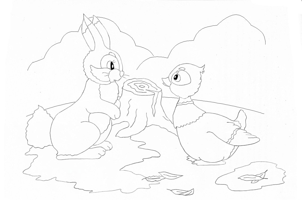 Рисование серая шейка