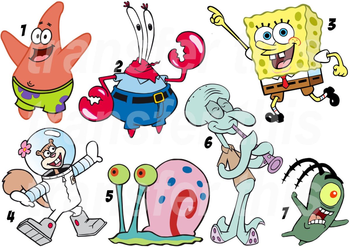 Спанч Боб герои