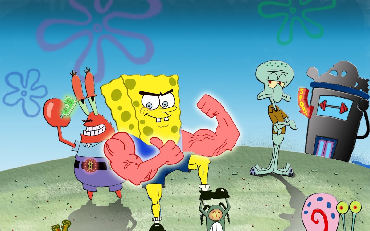 Губка Боб СКВИДБОБ тентакл Пэнтс