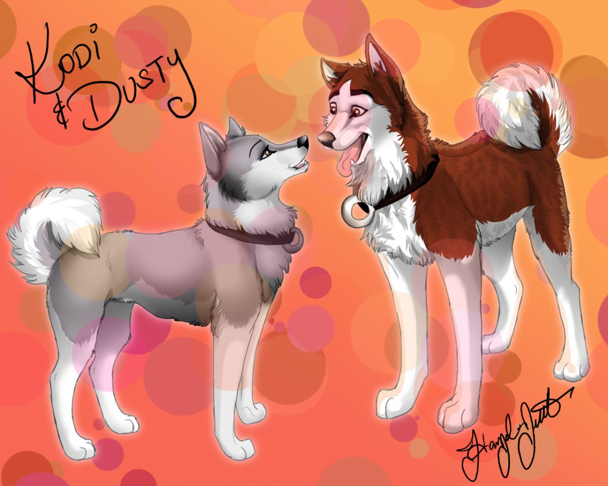 Балто Коди и Дасти