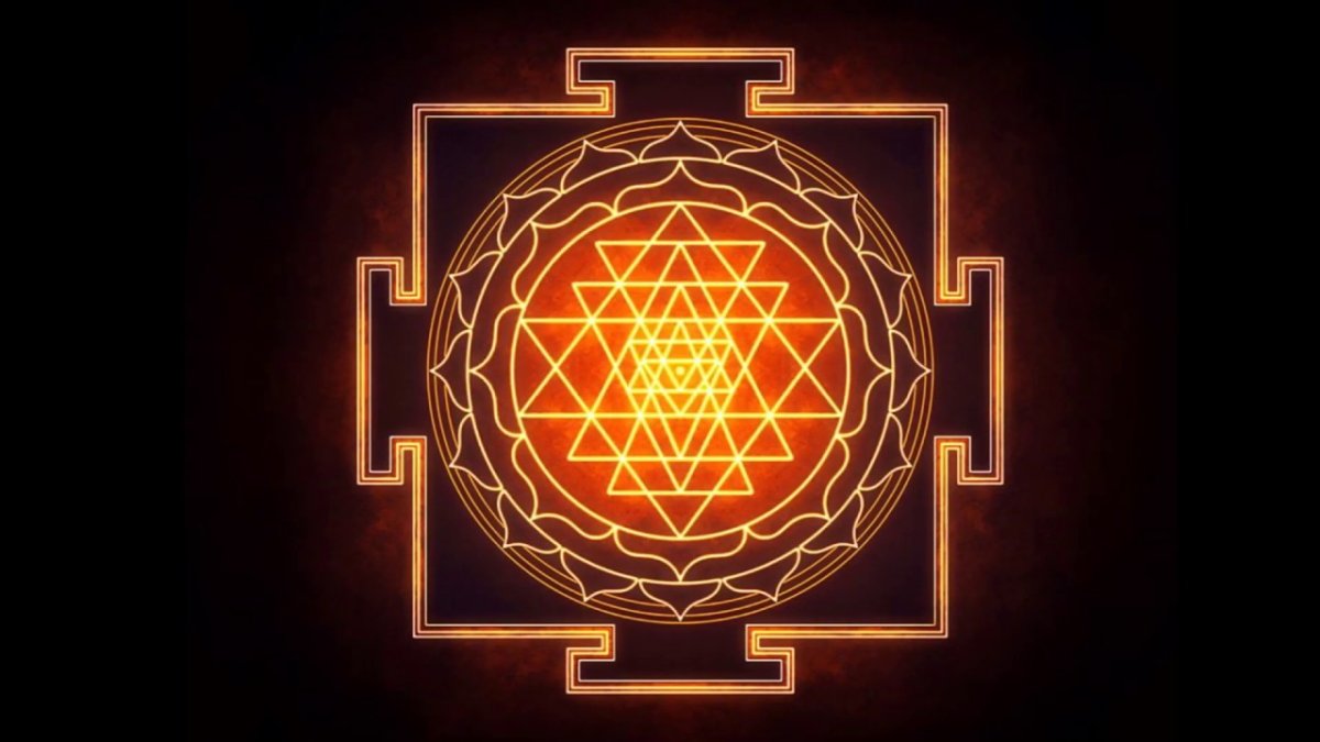 Янтра Лакшми схема