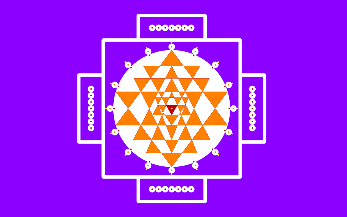 Мандала йога Шри Янтра