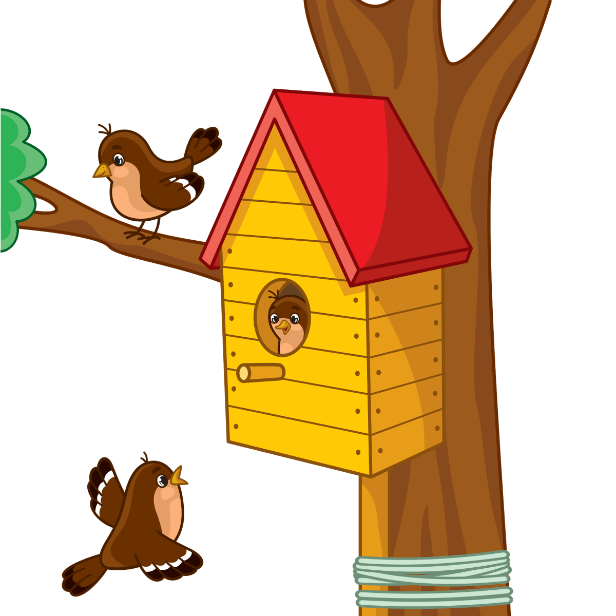 Скворечник в живописи