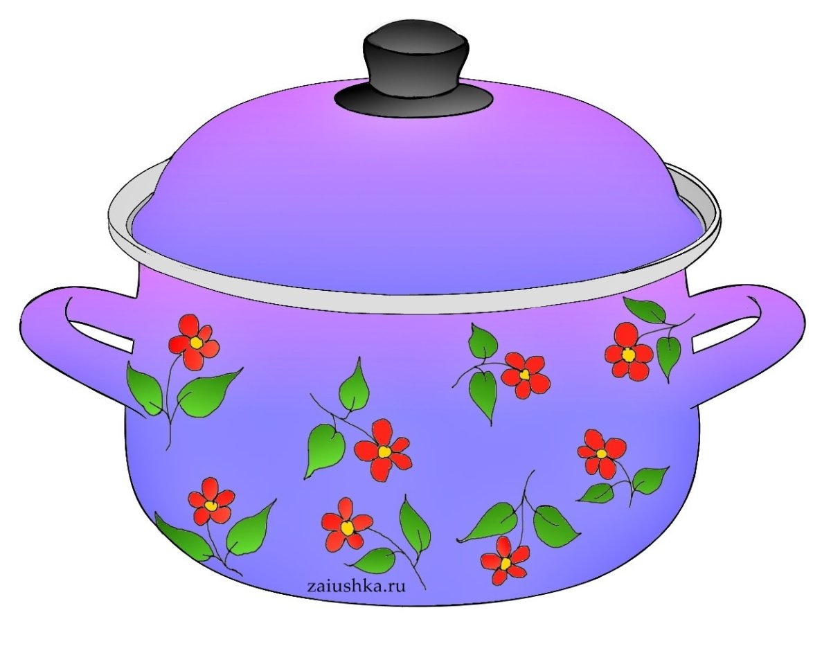 Кастрюля рисунок