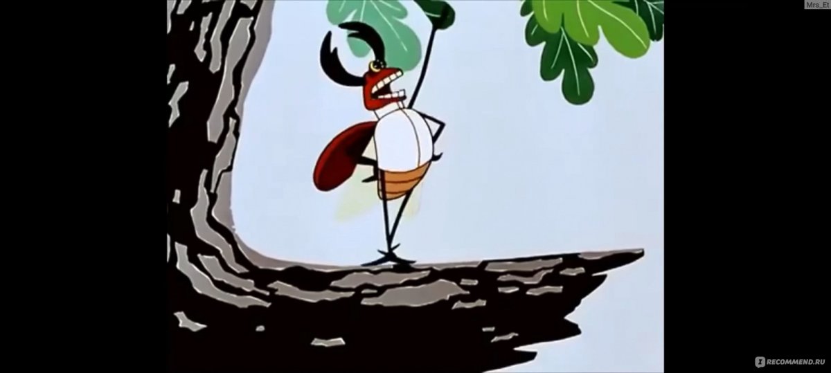 Майский Жук в мультфильме Дюймовочка