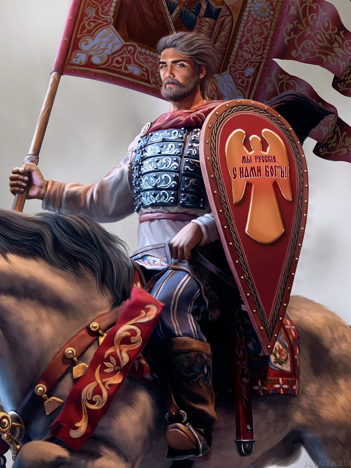 Портрет воина - богатыря