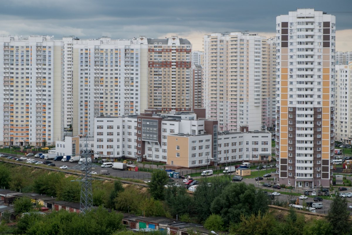 Район красная горка в Люберцах