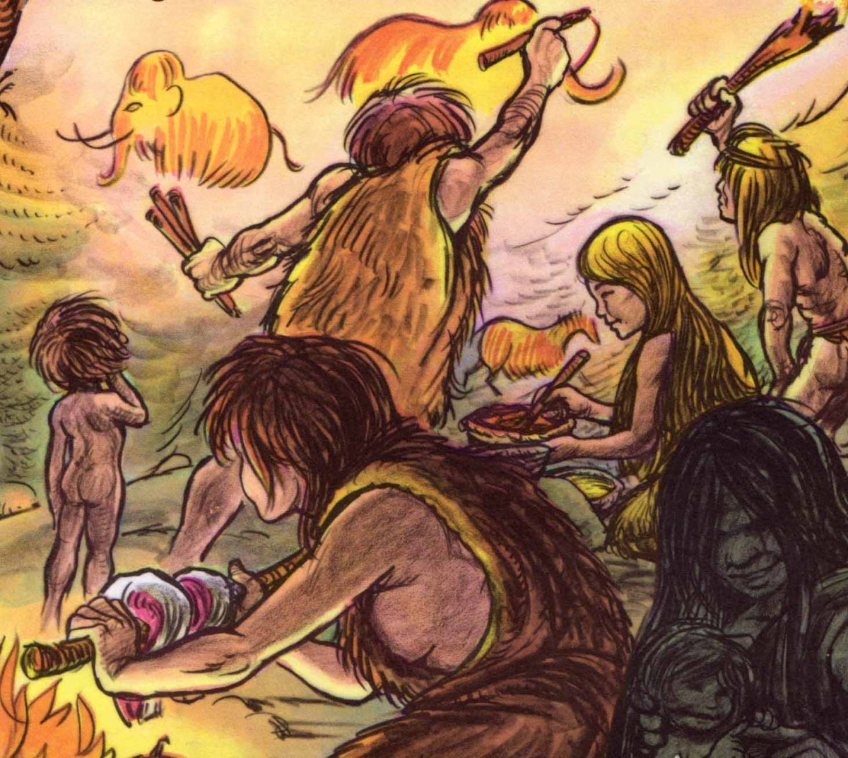 Игры в первобытном обществе