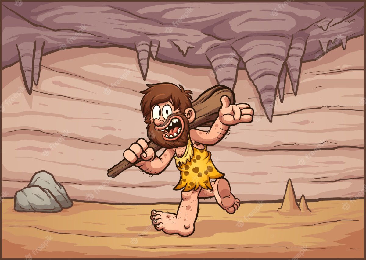 Доисторические люди смешные