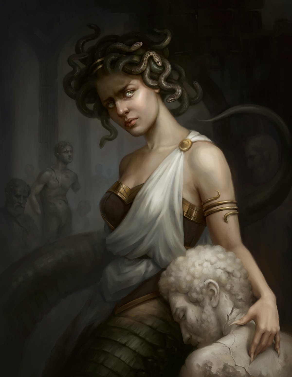 Медуза Горгона мифология древнегреческая