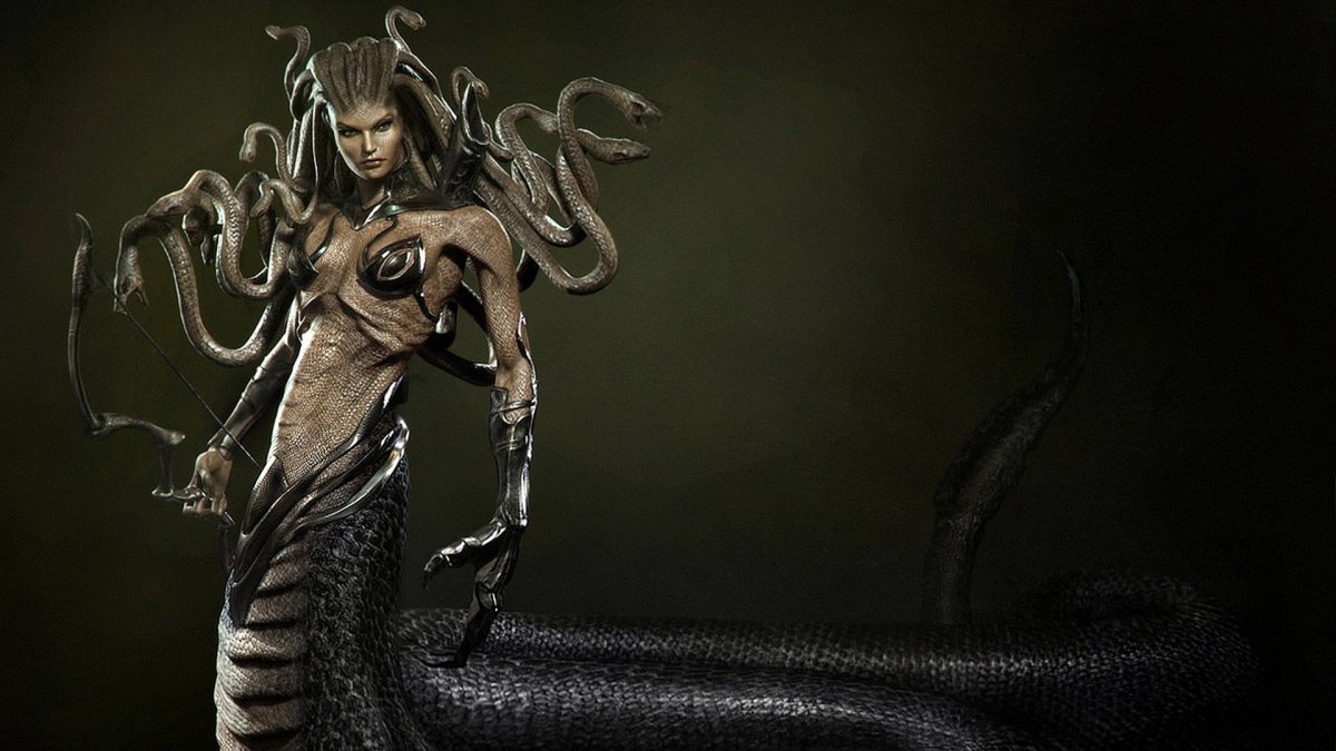 Медуза Горгона Ламия