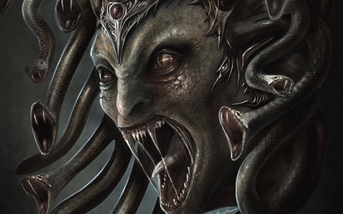 Медуза Горгона Ламия