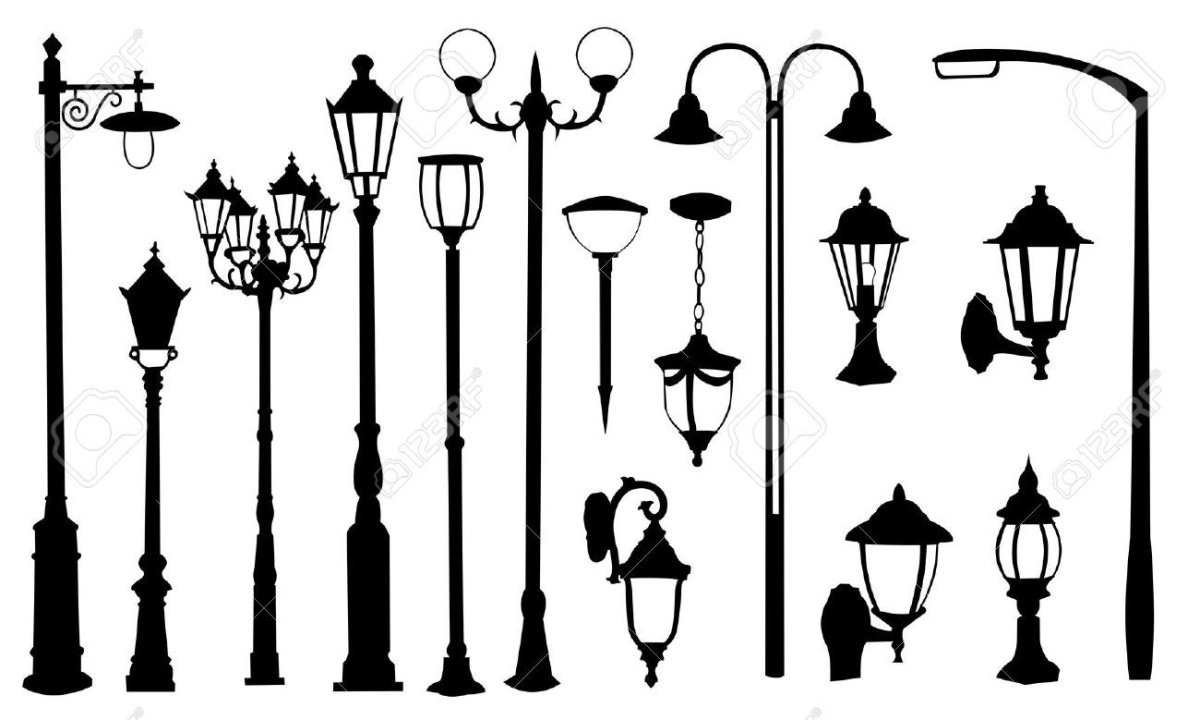 Фонарь в темноте