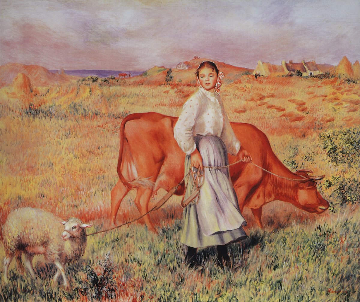 Renoir Shepherdess