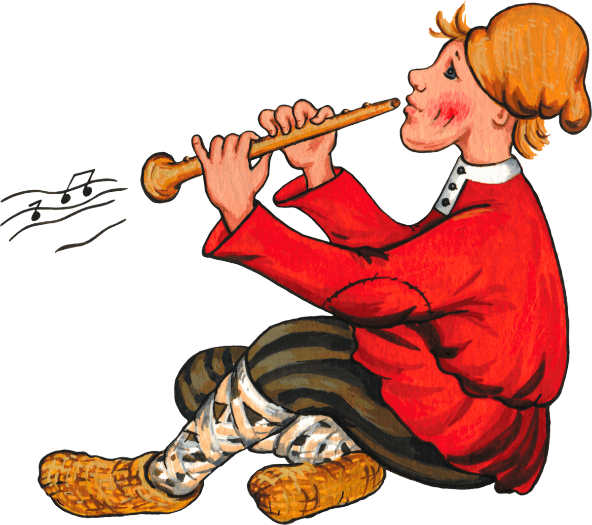 Мальчик с дудочкой